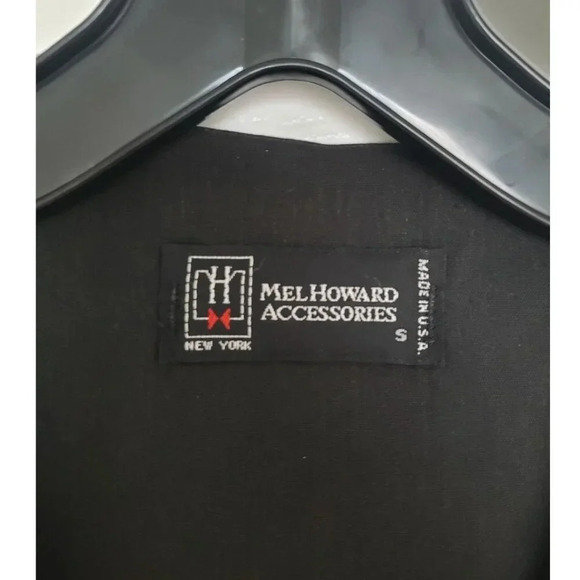 Vintage Silk Blend Mel Howard Accessories New York Men’s Tuxedo Vest SMALL - Picture 8 of 8